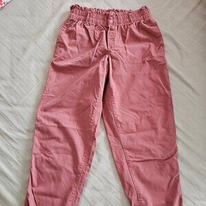GAP Smocked Khakis Rose Colour
